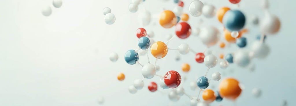 Visualización de la estructura molecular de las vías del NMN y el NAD