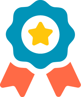 Ícono de suplemento NMN de calidad con insignia de estrella